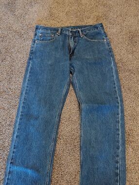 Levi's 505 Men's Dark Blue Straight Jeans